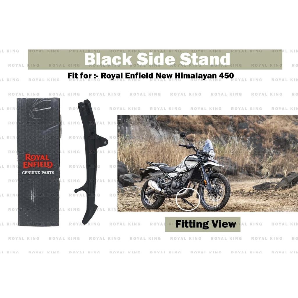 Royal Enfield "New Himalayan 450 Black Side Stand"