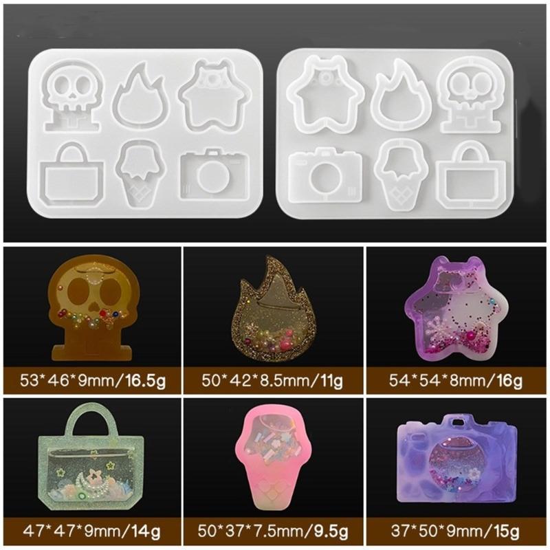 Crafting Molds Silicone Charm Molds Soft Moulds Silicone Texture Flexible Silicone Moulds Gift for Hand-Making Lover