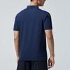 Anta Мужские рубашки-поло с вышитым логотипом на воротнике и короткими рукавами темно-синие 152327134-5