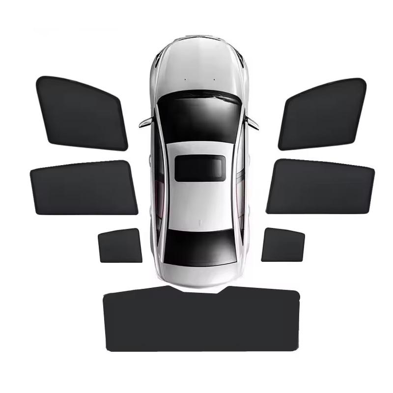 For Hyundai I30 PD Hatchback 2018-2024 Magnetic Sunshade Heat Insulation UV Protection Privacy Shades Mesh Sun Visor Accessories