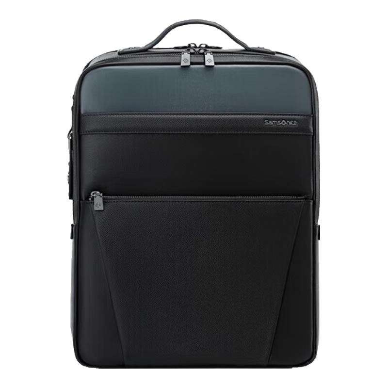 Мужской кожаный бизнес-рюкзак Samsonite 14 дюймов