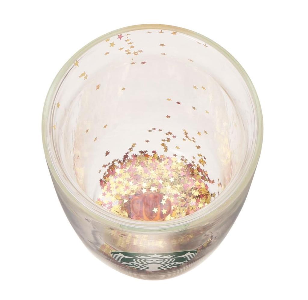 STARBUCKS Starbucks Holiday 2025 Double-Wall Heat-Resistant Glass Star 355ml