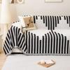 Chenille Nordic Sofa Cover: One-Piece, Dust-Proof, All-Season Blanket