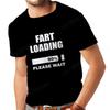 Мужская футболка Fart Loading Please Wait Принт Футболки Папа Джокер Футболка Одежда Оверсайз Мужская Одежда Смешной Прикол Веселый Подарок