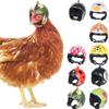 2024 Новый шлем для домашних животных, курица, головной убор для маленьких домашних животных, птица, утка, шапка, защитная шапка для головы, шлем для головы птицы, принадлежности для домашних животных, креативный