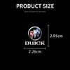 RFG3 1/2/5/10pcs Car Styling Emblems Stickers Interior Decoration Decal For Buick LaCrosse enclave royaum Park Avenue Envista GL8 GL6