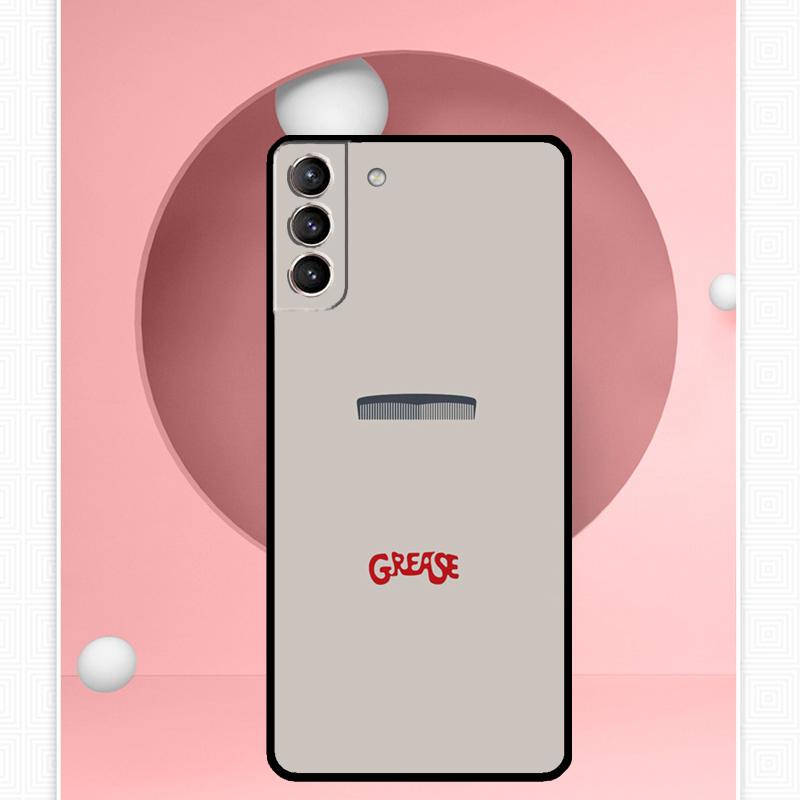 Розовый женский чехол Grease Movie для Samsung Galaxy S24 Ultra S22 Plus S20 S21 FE S8 S9 S10 Note 10 20 S23 Ultra Cover