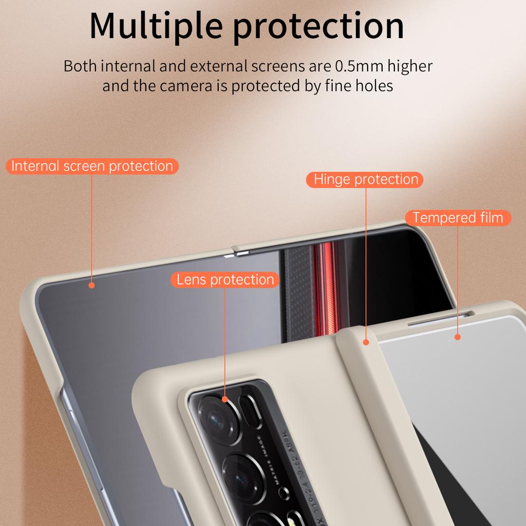 Для Honor Magic V2 RSR Porsche Design Чехол Защитная крышка для телефона из твердого ПК, устойчивая к царапинам, с пленкой из закаленного стекла