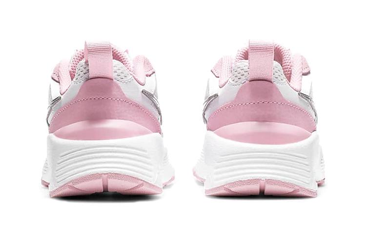 Nike Air Max Fusion SE Удобные Круглый носок Устойчивые к истиранию Дышащие Низкие Детские Lifestyle Обувь Розовый Белый CZ6584-100