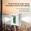 Robot Automatic Glass Washer Double Sprayer, Remote Control and Application, Intelligent Navigation