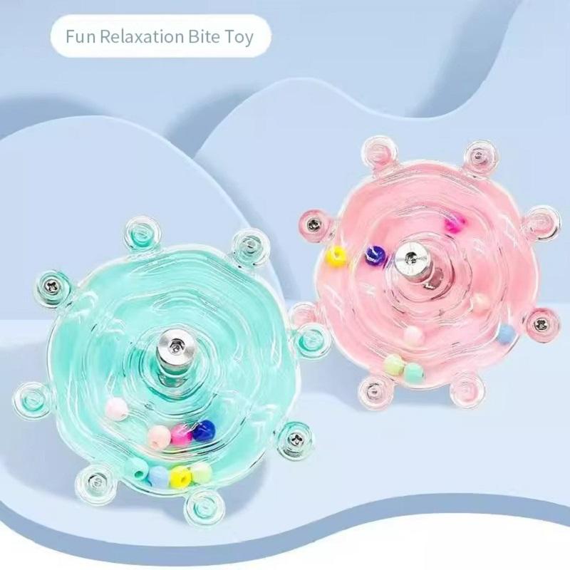Interactive Toy for Parrots, Bird Cage, Rotating Candy Dispenser, for Stimulation and Mental Entertainment