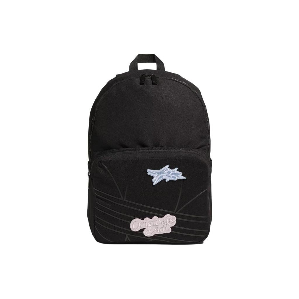 Adidas Originals Recycled Polyester Laptop Bag Portable Backpack Unisex Black