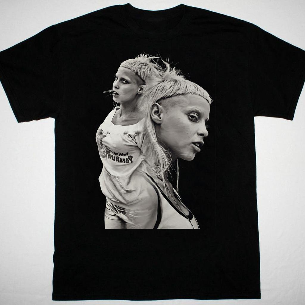 Die Antwoord Yolandi Visser АРТ Футболка Черная с коротким рукавом S до 5XL MI085