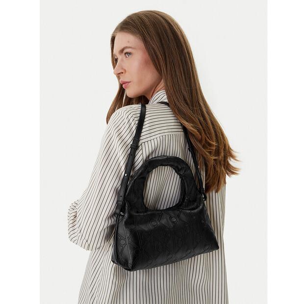 Сумка Calvin Klein Emblem Aop Puffer Bag With Strap