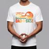 Black Summer Unisex T Shirt I Keep All My Dad Jokes In A Dad A Base Short Sleeve Cotton Crew Neck Tee Shirt Teeshirt Male