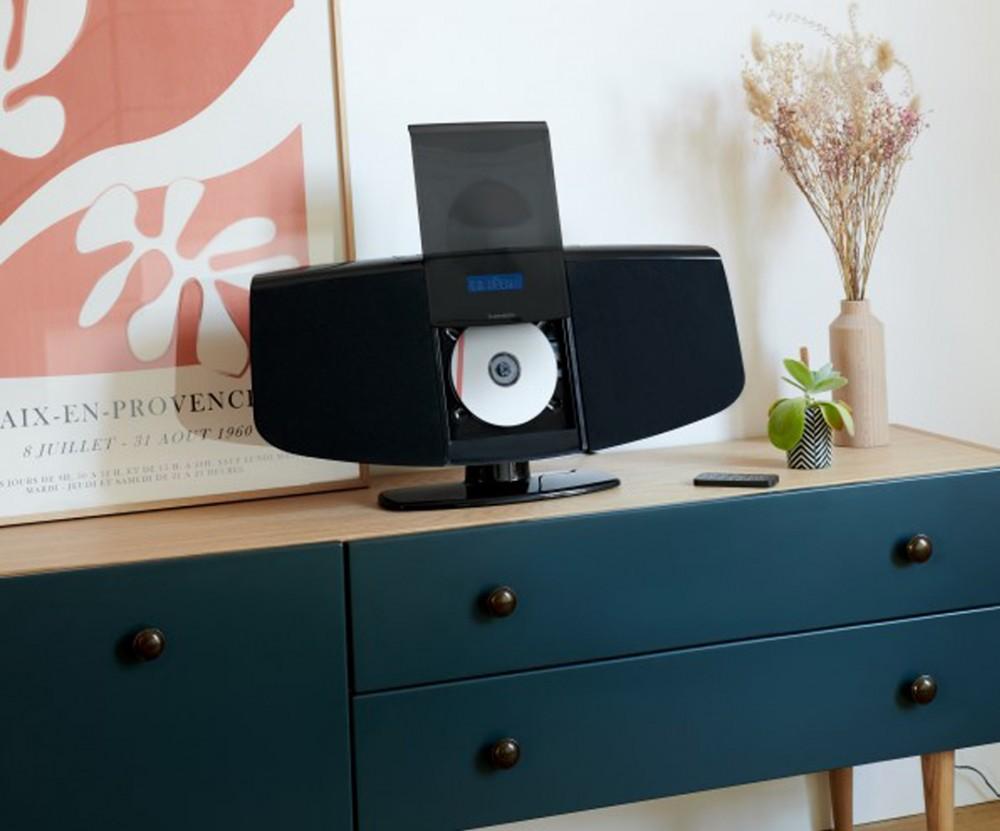 Мини-система Thomson MIC400BT ЧЕРНАЯ CD MP3 USB BLUETOOTH, Thomson