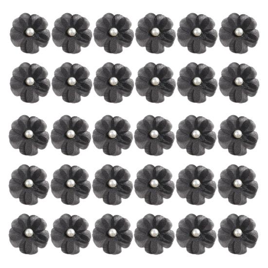 30 шт. искусственный жемчужный цветок своими руками свадебное платье свадебная одежда аксессуары для волос украшения