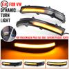 Dynamic Blinker Side Wing Mirror Turn Signal Light Indicator For VW VW Passat B7 Vento Golf MK4.5 Polo Saveiro Voyage