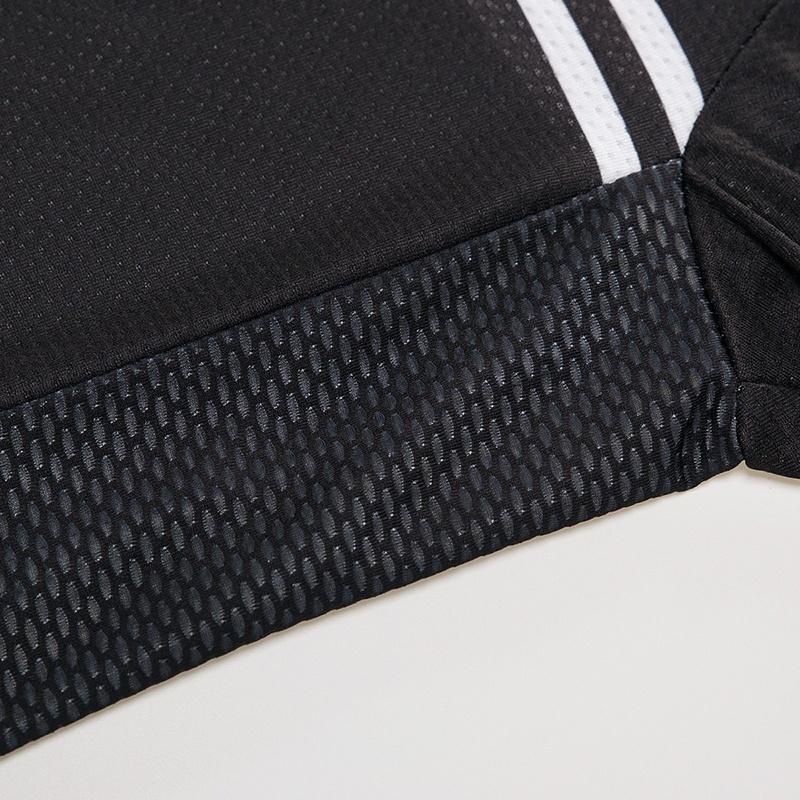 Летний короткий комплект одежды для езды на велосипеде, мужские спортивные трикотажные костюмы, черные брюки-комбинезон