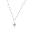 Real D Color 1 Carat Moissanite Pendant Necklace For Women S925 Sterling Silver Plate Pt950 Clavicle Chain Jewelry