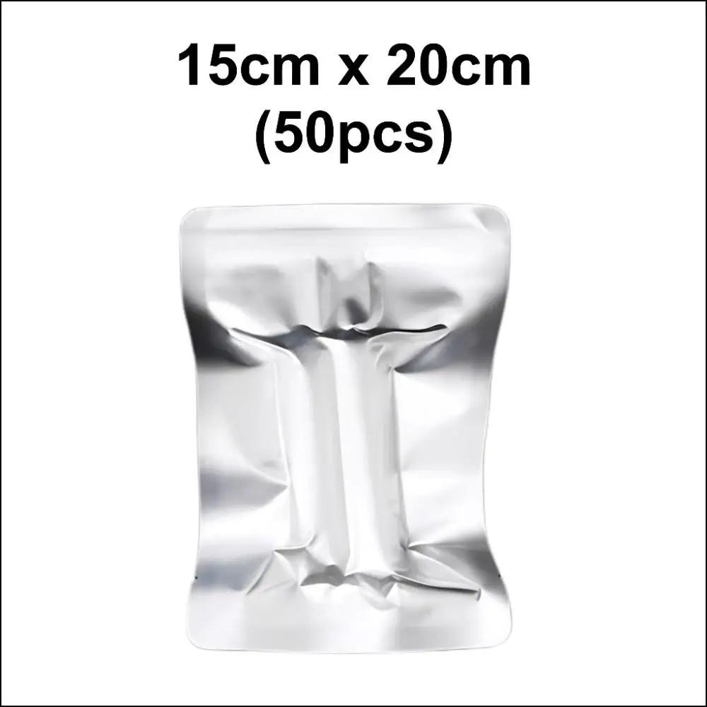 50 ШТ. Термостойкий пакет для хранения пищевых продуктов Реторт-пакет Вакуумный запайщик Алюминиевые вакуумные пакеты Термозапаиваемый пакет Хранение орехов