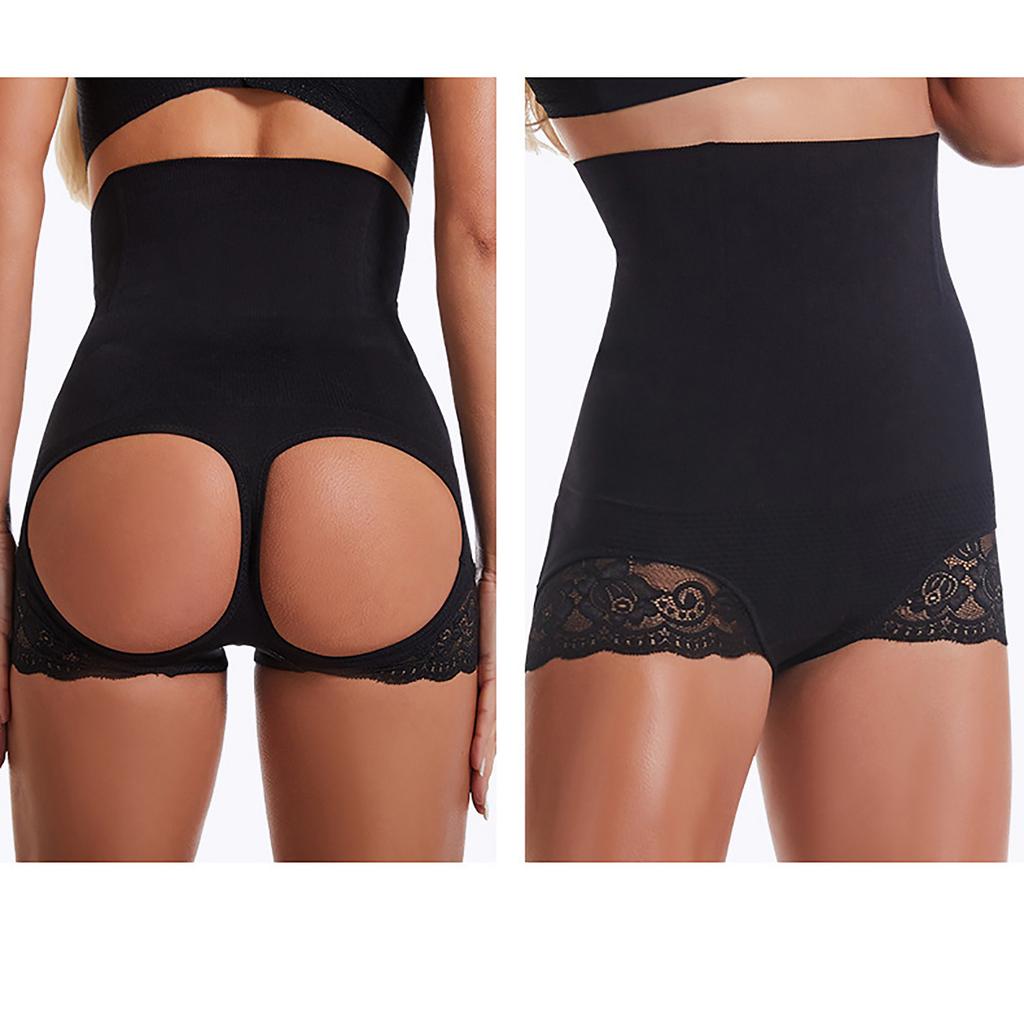 Женское корректирующее белье для ягодиц, бесшовные трусики с высокой талией и утягивающим эффектом, утягивающее белье для мальчиков, утягивающее белье для больших ягодиц для женщин