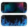 PlayVital Nintendo Switch 2 Console and Protective Sticker Set with Customizable Vinyl Dock Grip Stickers (2025) Joy-Con (2 Sets) Stickers, & [Blue