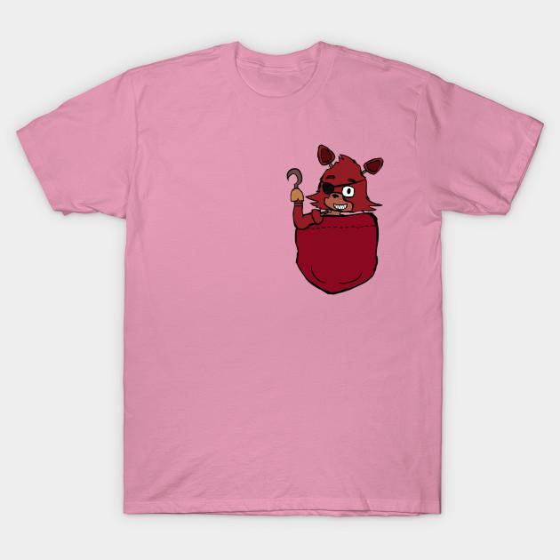 Футболка женщины Foxy Pocket Fnaf Pockets Harajuku Печать Кавайи футболка Летний короткий рукав женский футболка Top Tee