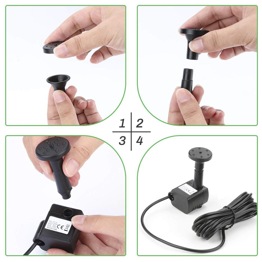 Solar Panels 9W Solar Pumps Fountains Garden Floaters Watering Power Fountains Pools Home Gardens Fish Ponds