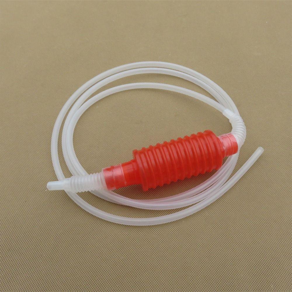 PVC Tube Fuel Tank Suction Pump 2 Meter Gas Siphon Hose Pump Manual Fuel Pump Car Fuel Transfer
