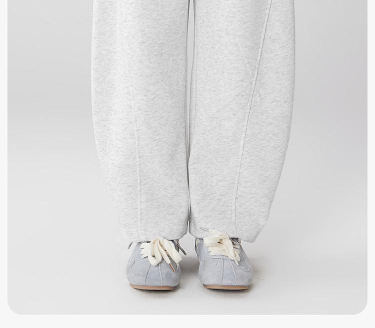 Left West Girls' Pants Spring and Autumn Style Children's Stylish Bent Knife Pants 2026 New Middle and Large Children's Spring Sports Pants