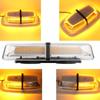 72 SMD LED Amber Car Truck Mini Work Light Bar Emergency Warning Strobe Lamp Flashing Light