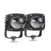 2pcs 2 Inch Square 20W LED Work Lights with Spot Light for Driving In Fog for Cars, Trucks, Boats, ATVs