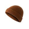 Hat Knitted Hat Women's Autumn and Winter Trendy Brand Core-spun Yarn Cold Hat Men's Yuppie Melon Skin Headhat