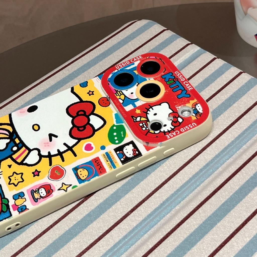 Счастливая кошка подходит для Apple 17 силиконовый 16promax мягкий 15 красный Новый год 14 с ремешком 13 наборов чехол для мобильного телефона женский
