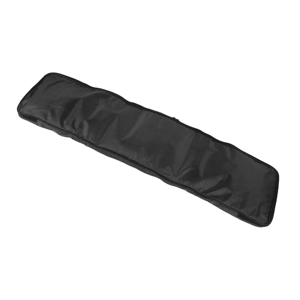 Kayak Paddle Bag Thickened Oxford Cloth Splash Proof Portable Kayak Oar Bag for Outdoor Activities Black