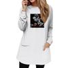 Women's Sweatshirt Pullover Active Sportswear Pocket Print Casual Round Neck Long Sleeve Top