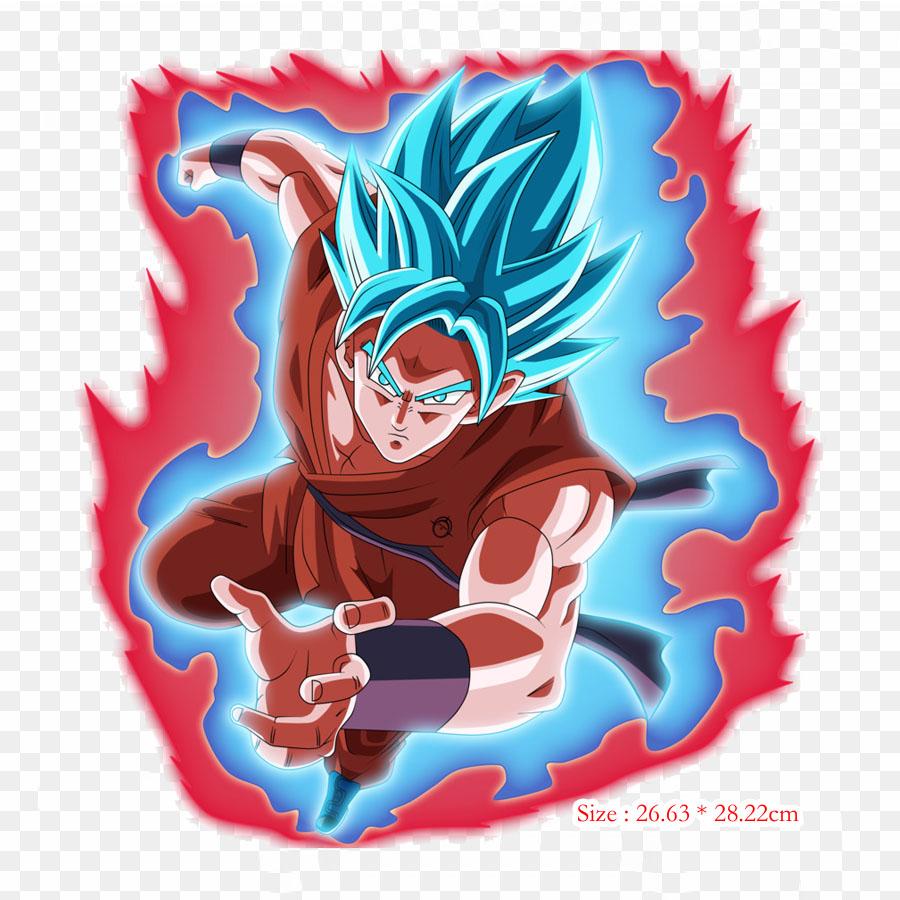 Patches For Clothes Bag Iron On Thermal Stickers PNG Android 18 Android 18 Majin Buu Pattern Washable Heat Transfer