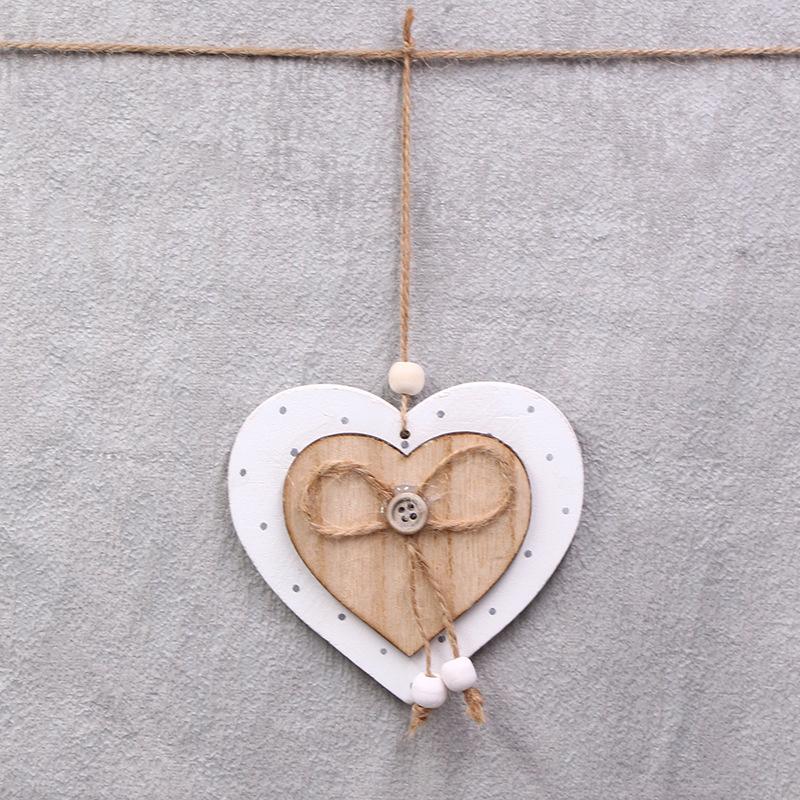 Hanging Multiple Styles Ornaments Garden Courtyard Heart-shaped Creative Window Wall Door