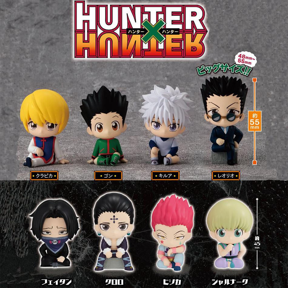 Набор 6 см 6 шт. Аниме Hunter X Hunter Гон·Фриксс Киллуа Золдик Курапика Экшн-фигурки Мини Модель Кукла Автоаксессуары Игрушка Подарок