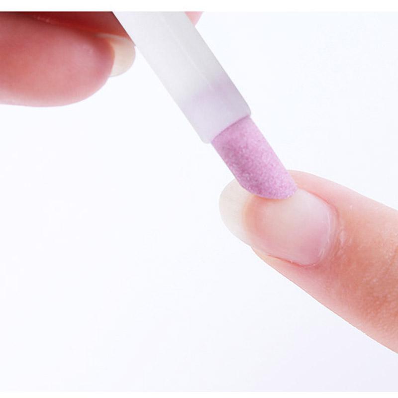Ручка для ногтей, акриловая палочка, полировщик для надписей, пилинг, омертвевшая кожа, кварцевая ручка для ногтей