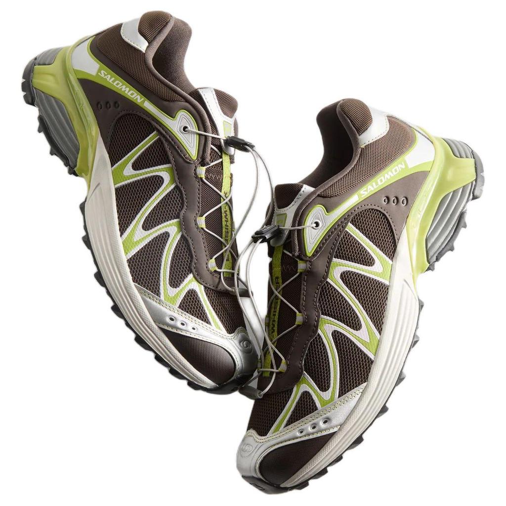 Kith X Salomon Xt-Whisper Удобные кроссовки с низким верхом для бега Унисекс кроссовки Коричневый Зеленый 479049