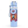 1PC Purple Moon Symbol 750ml sports water bottle leakproof straw lid outdoor office home