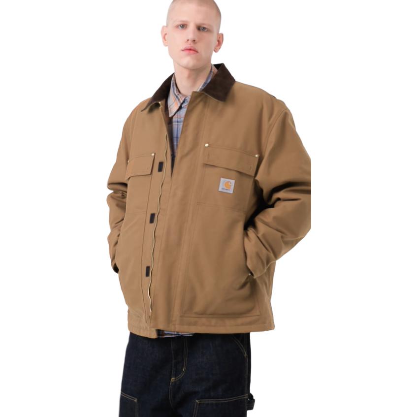 Carhartt WIP SS26 OG Арктическое пальто Классическая Толстовка Повседневная Удобная Куртка на молнии Унисекс Куртка I036239-00S-01