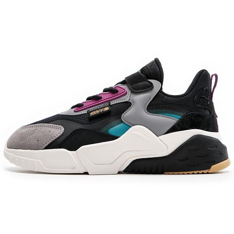 Anta Rubik's Cube Synthetic Leather Slip Resistant Abrasion Resistant Slip Resistant Abrasion Resistant Low top 112148808-3