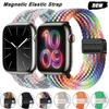 Магнитный нейлоновый регулируемый ремешок для Apple Watch Strap Ultra 2 49 мм 45 мм 44 мм 41 мм 40 мм 38 мм Band для Apple Watch Band iWatch 9 8 7 6 5 4 3 2 1 SE