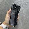 Подходит для iPhone11promax простой прозрачный чехол-визитница чехол для мобильного телефона ремешок Apple 11 силиконовый 11 противоударный 11 наборы