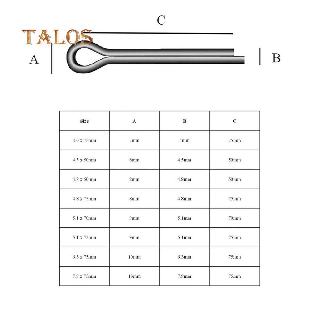 Набор штифтов из цинка 175 шт