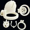New Small Short Resin Chastity Cage Body-Safe Discreet Lower Body Wear Anti-Masturbation Lock for Men Adult Sex Toys BDSM 18+