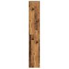 Bathroom Cabinet with Rustic Wood Look 30 x 30 x 183.5 cm Engineered Wood